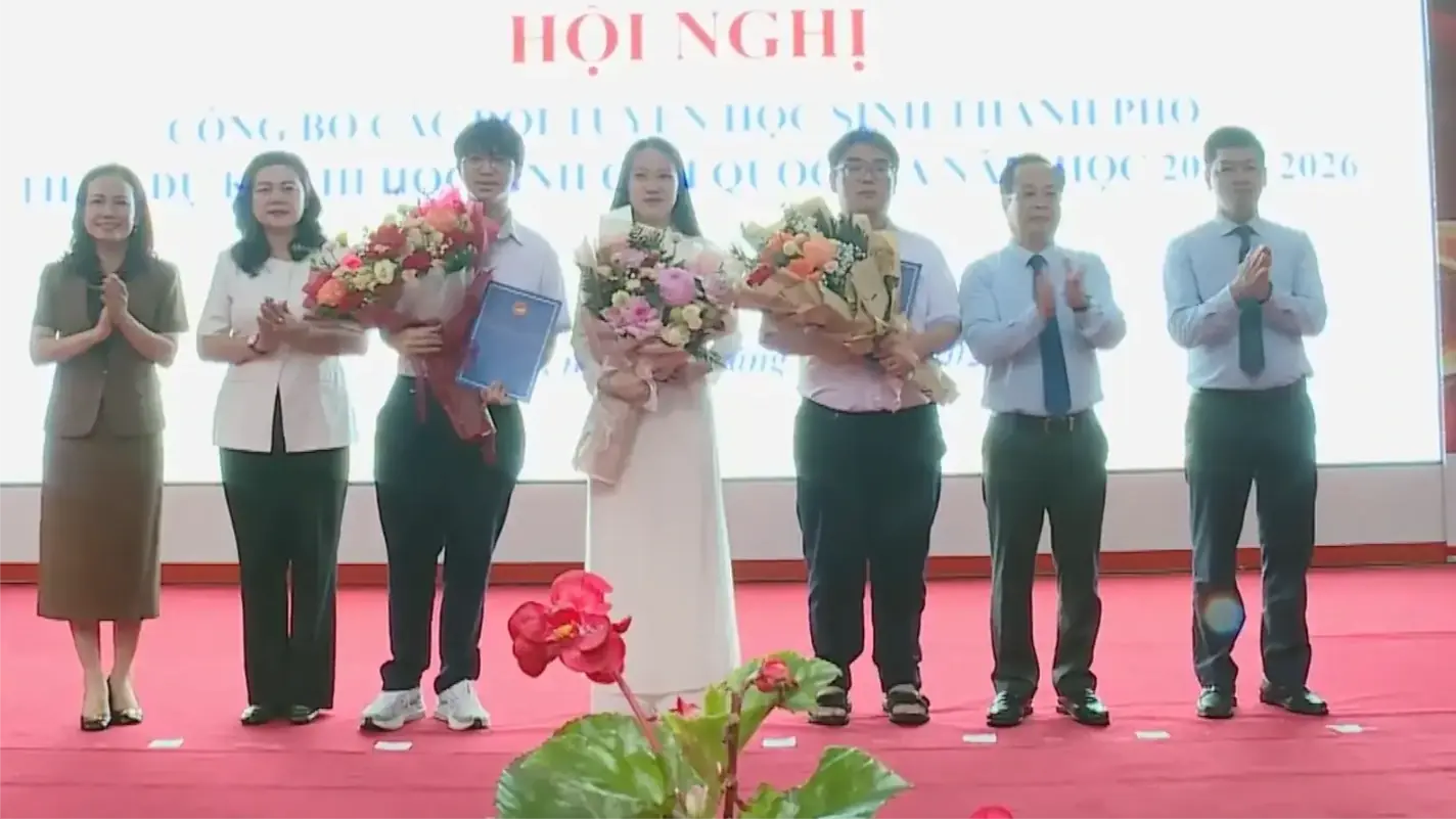 Hà Nội công bố 13 đội tuyển học sinh giỏi quốc gia